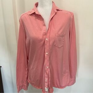 Frank & Eileen Coral Tee Lab Label Shirt sz Med